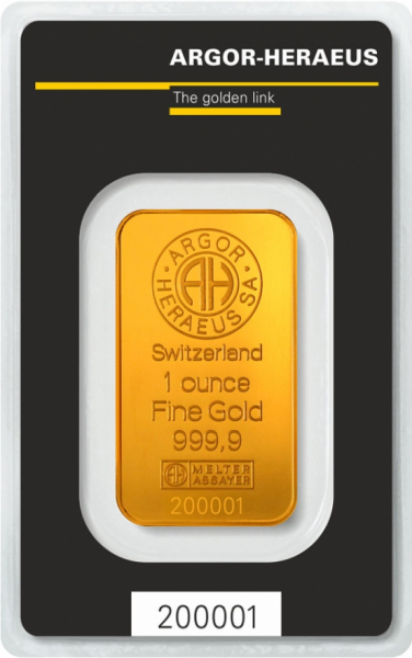 1 oz Gold Bar